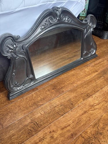 Art deco overmantle mirror - , (
