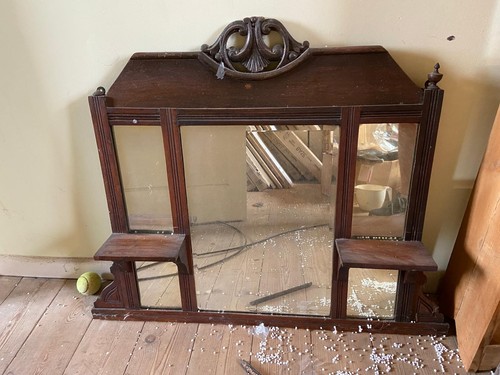 Small victorian over mantle - victorian,