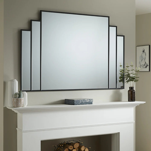 Overmantle charleston mirror - charleston,