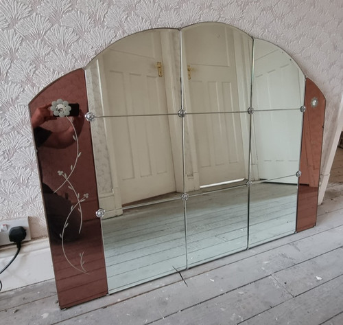 Huge antique 1930s art deco - antique,